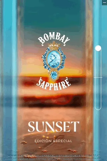 Bombay Sapphire — Explorable Display — Beer, wine & spirits