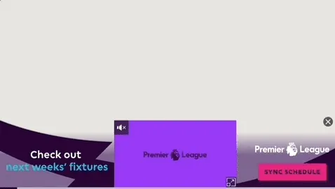 Premier League — Ribbon Video — Sports events