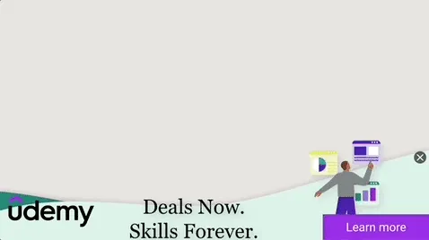 Udemy — Ribbon Display — Online learning