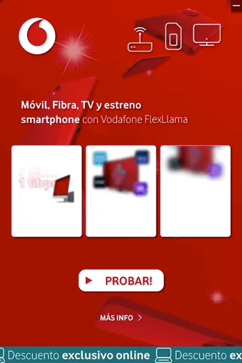 Vodafone — Gamified Display — Telecommunications