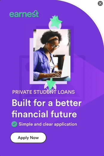 Earnest — Motion Display — Loans & mortgages