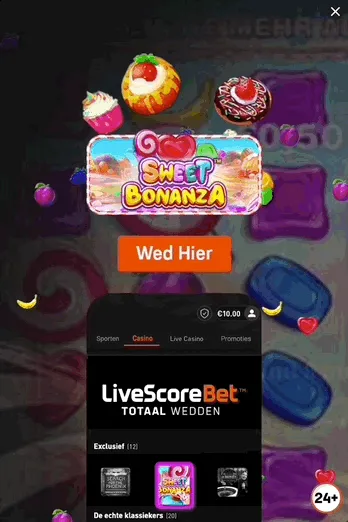 LiveScore — Explorable Display — Casino gaming & online gambling