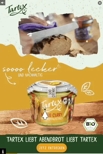 Tartex — Gallery Video — Packaged & grocery foods