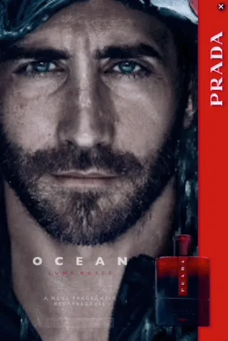 Prada — Motion Display — Fragrance