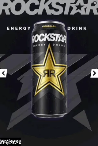 Rockstar — Gallery Display — Beverages