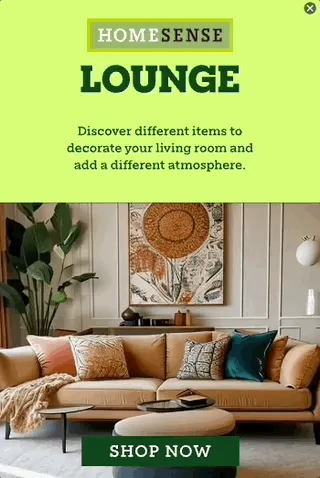 Homesense — Motion Display — Interior design & decor