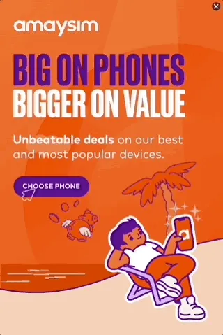 Amaysim — Explorable Display — Telecommunications