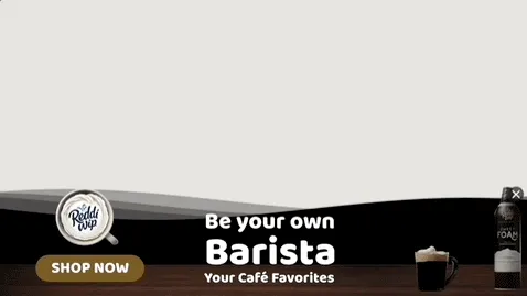 Reddi-wip — Ribbon Display — Coffee & tea