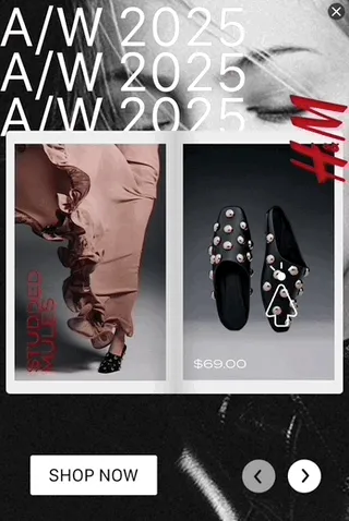 H&M — Gallery Display — Women's fashion
