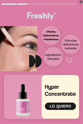 Freshly Cosmetics — Gallery Display — Anti-aging