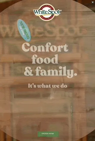 White Spot — Motion Display — Restaurants