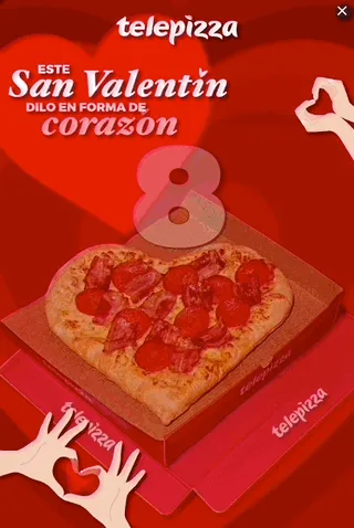 Telepizza — Motion Display — Fast food