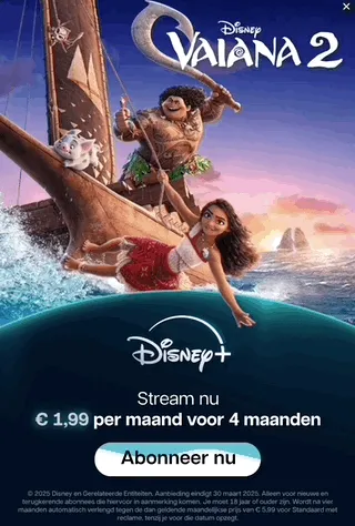 Disney+ — Motion Display — Movies