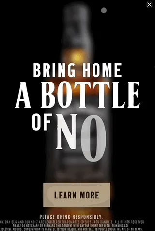 Jack Daniel's — Gallery Display — Beer, wine & spirits