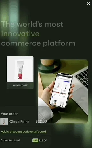 Shopify — Motion Display — B2B services