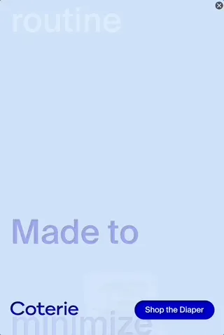 Coterie — Motion Display — Baby health
