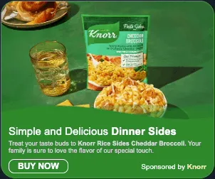 Knorr — Native Display — Packaged & grocery foods