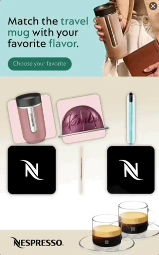 Nespresso — Gamified Display — Coffee & tea