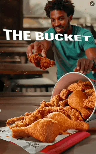KFC — Parallax — Fast food