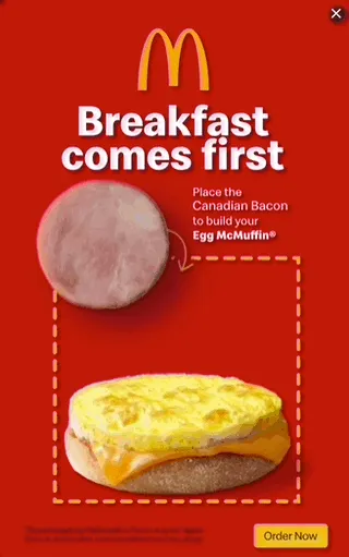 McDonald's — Gamified Display — Fast food