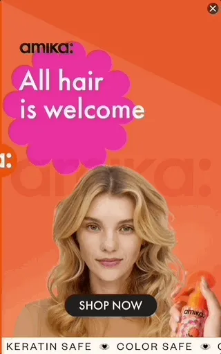 Amika — Explorable Display — Haircare
