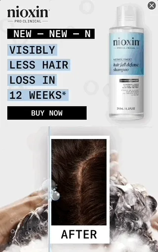 Nioxin — Explorable Display — Haircare
