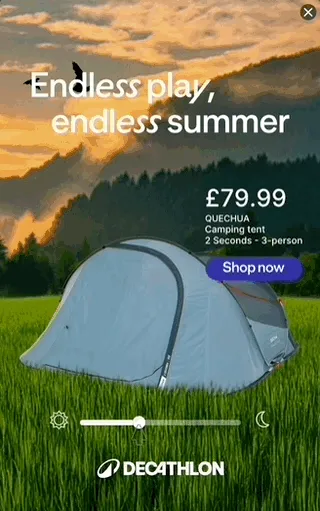 Decathlon — Explorable Display — Department stores
