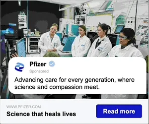 Pfizer — Social — Pharmaceuticals & pharmacy