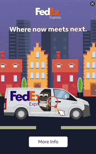 FedEx — Gamified Display — Shipping & logistics