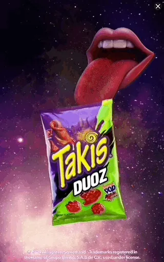 Takis — Motion Display — Snacks