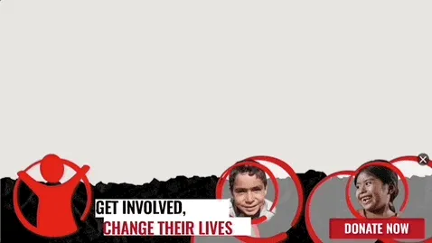 Save The Children — Ribbon Display — Charities