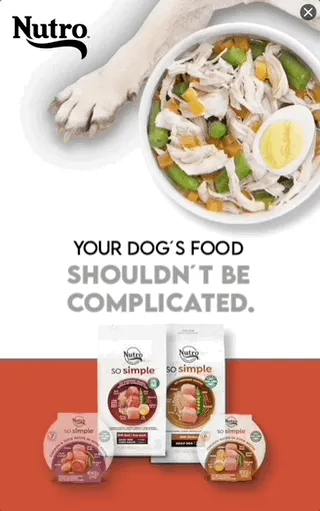 Nutro — Motion Display — Pet food