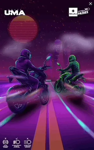 Bajaj Auto — Motion Display — Motorcycles