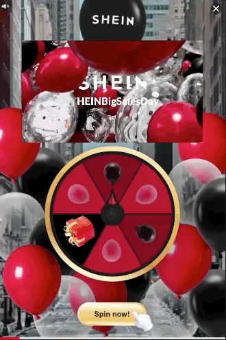 Shein — Gamified Video — E-commerce