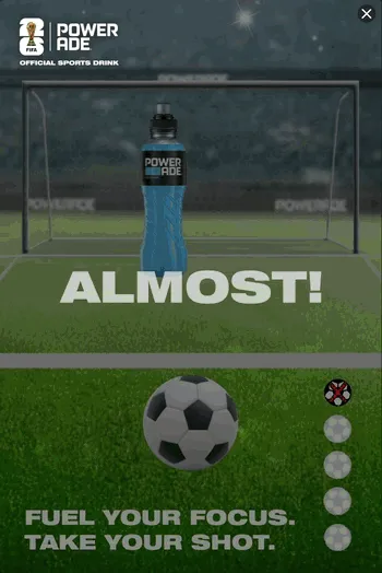 Powerade — Gamified Display — Beverages