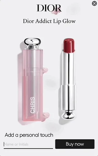 Dior — Explorable Display — Luxury beauty