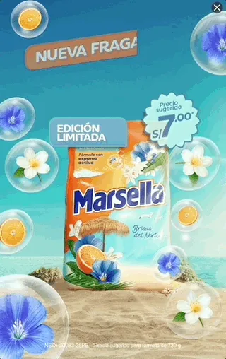 Marsella — Motion Display — Cleaning products