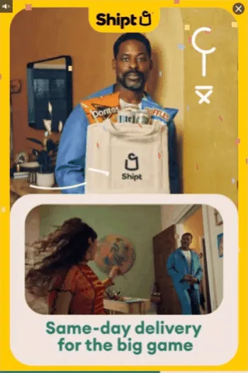 Shipt — Motion Video — Food delivery