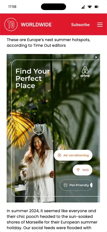 Gallery Display format mockup