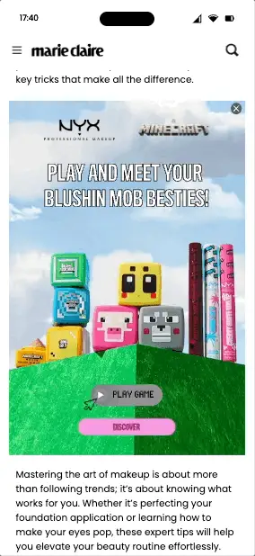 Gamified Display mockup 2