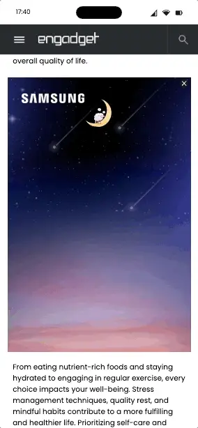 Motion Display mockup 2